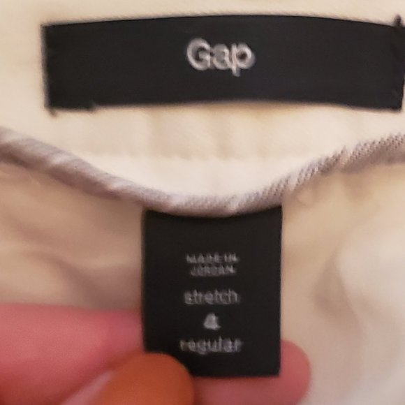 White Gap Button pockets pants - Picture 2 of 2